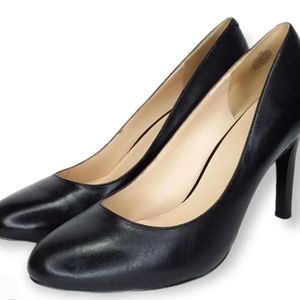 Nine West Heels Pumps Shoes Size 6 Gladius Comfy Party Work Leather Offi…